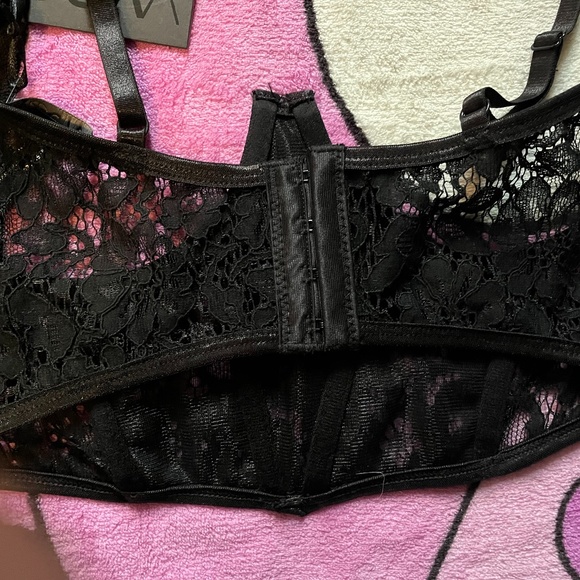 NWT WIDOW LINGERIE SET- UNDERBUST AND SHRUG L - Picture 7 of 7